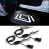 Renault LED Logo Projector in Glass for Door with 12V and 24V Connection Hole