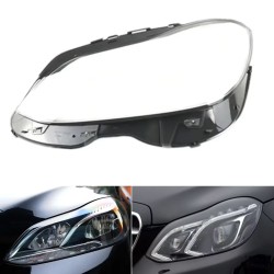 Mercedes-Benz W212 2013+ Left Headlight Polycarbonate Glass Lens Plexiglass Cover Repair