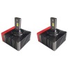 Pair of D5S 45W pk32d-7 LED lamps for Lenticular Low Beam High Beam 6000k