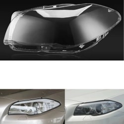 Policarbonato Faro Sinistro BMW Serie 5 F10 F11 F18 Vetro Lente Copertura Plexiglass