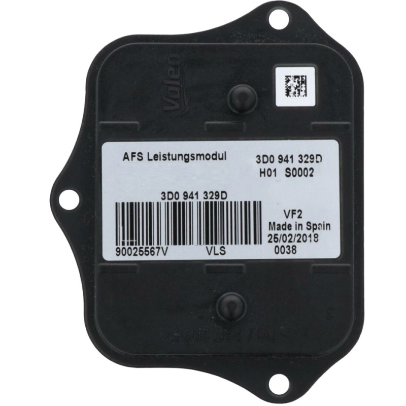 Unidad de control 3D0941329D Valeo AHL AFS Golf 7 Módulo de alimentación de faros