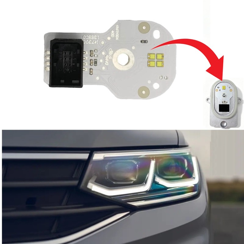 VW Tiguan II LED Module 1420000863 5NA998478 Daytime Running Light Parking