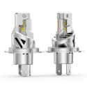 Lampade Led H4 Dual Vision 35W Stessa Dimensione Originale Canbus 6000k Anabbagliante Abbagliante