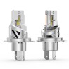Lampade Led H4 Dual Vision 35W Stessa Dimensione Originale Canbus 6000k Anabbagliante Abbagliante