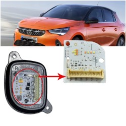 LED Module 90195123 Left Opel Corsa F DRL Turn Signal ECU