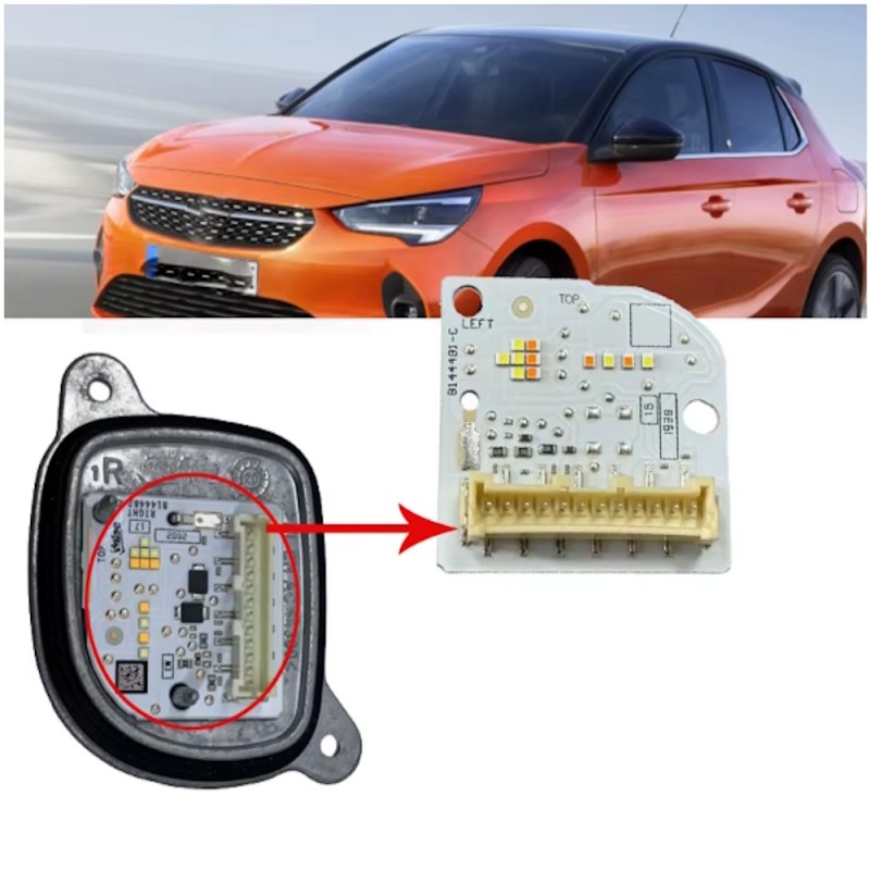 Módulo LED 90195123 Izquierdo Opel Corsa F DRL Intermitente ECU