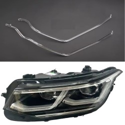 Fiber Optic Polycarbonate Left DRL Volkswagen Tiguan Replacement Headlight MATRIX Led Acrylic Tube Guide Strip Light