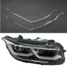 Fiber Optic Polycarbonate Right DRL Volkswagen Tiguan Replacement Headlight MATRIX Led Acrylic Tube Guide Strip Light
