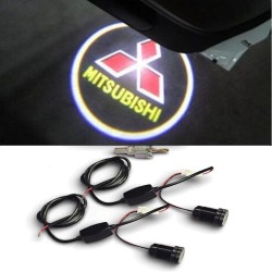 Mitsubishi LED Glass Door Logo Projector with Plug & Play Connection Holes