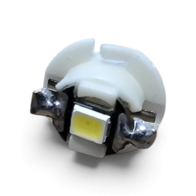 Side LED Bulb B8.5 1 SMD White 6000k Dashboard and Instrument Lights 12v DC
