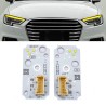 Modulo LED Giallo Destro e Sinistro per Audi A3 S3 8V Sportback Compatibili Valeo