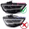 Módulo LED de faro compatible 90071303 8V0998474A 90106584 Luz de circulación diurna e indicador Audi A3 8V Luz de giro derecha
