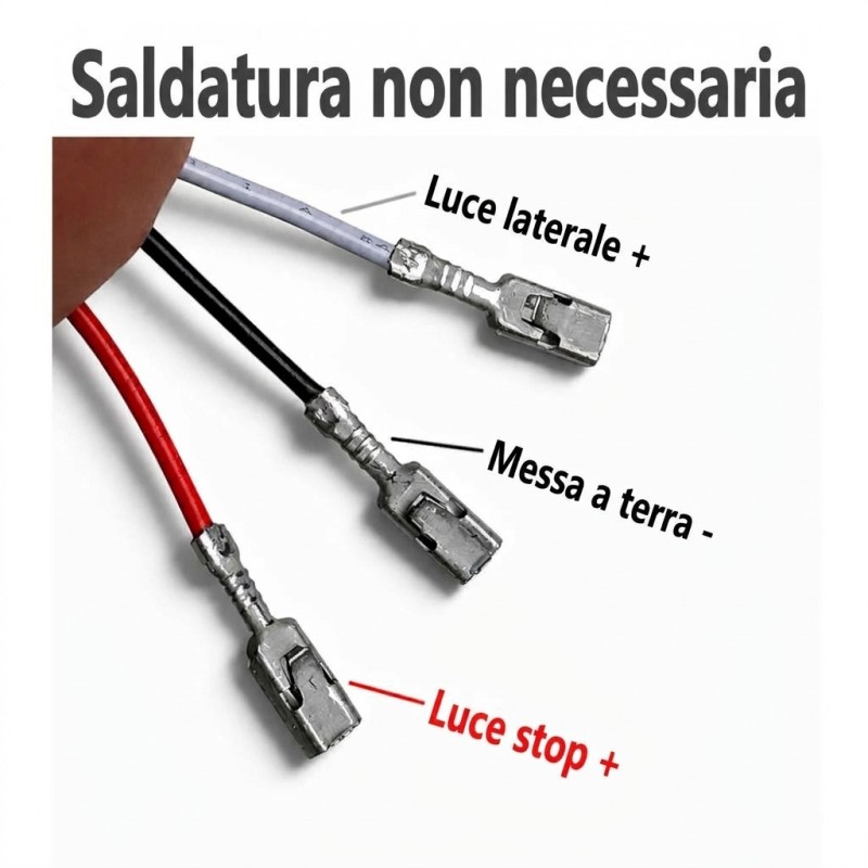 connessione Scheda Led Sinistra B003338B Nissan QASHQAI J10 Faro Posteriore Posizione e Stop