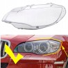 Cubierta de lente de policarbonato para faro izquierdo BMW X6 E71