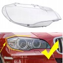Policarbonato Faro Destro BMW X6 E71 Lente Copertura Plexiglass