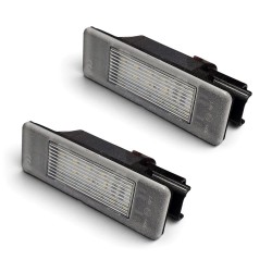 LAMPADE LED LUCI TARGA per PEUGEOT NUOVA 208 specifico serie TOP CANBUS