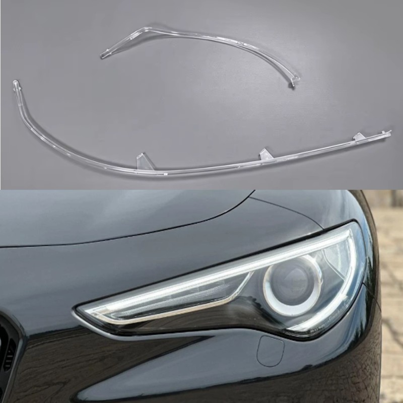 Fiber Optic Polycarbonate DRL Left Alfa Romeo Stelvio Replacement Tube Light Guide 19623501