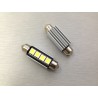 PAR DE LED FESTOON / TORPEDO 3 LED 41MM 5050 CANBUS