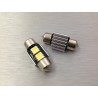 PAR DE LED FESTOON 31mm TORPEDO 2 LED 5050 CANBUS