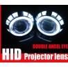 DOPPIO Angel Eyes LED 2 x 10cm 2 x 7,5cm cover z99