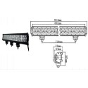 LED WORKING LIGHT 234W 9/32V PROFONDITA O DIFFUSO