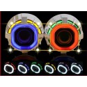 KIT PROIETTORE LENTICOLARE DOPPIO ANGEL QUADRATO