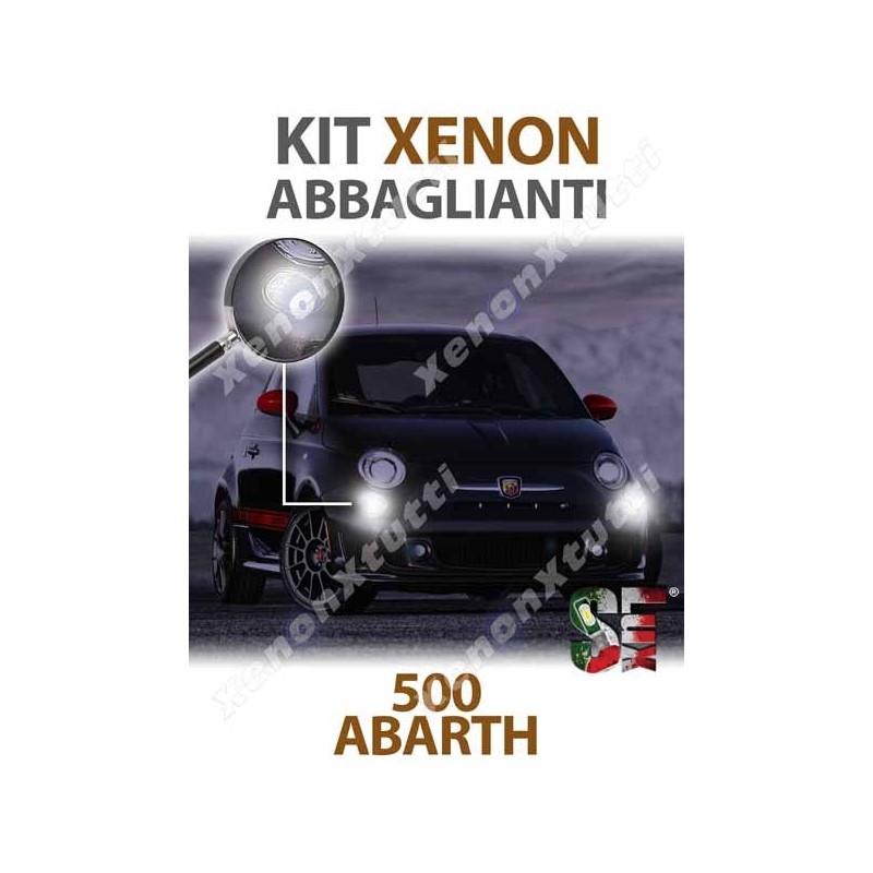 KIT XENON ABBAGLIANTI per ABARTH 500 ABARTH 595 695 specifico serie TOP CANBUS