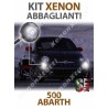 KIT XENON ABBAGLIANTI per ABARTH 500 ABARTH 595 695 specifico serie TOP CANBUS