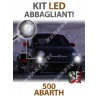 Luces de carretera LED H1 500 ABARTH 595 695 serie TOP CANBUS específica