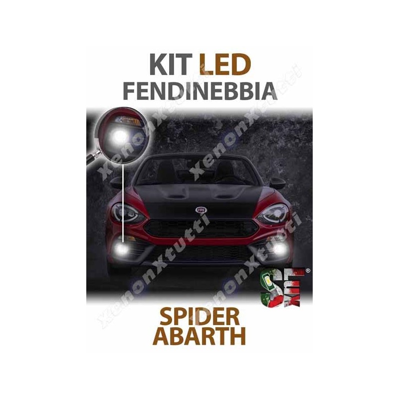 KIT DE LUCES ANTINIEBLA FULL LED para ABARTH 124 SPIDER serie TOP CANBUS específica