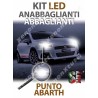 KIT FULL LED Luces de Cruce Luces de Carretera para ABARTH GRANDE PUNTO serie TOP CANBUS específica