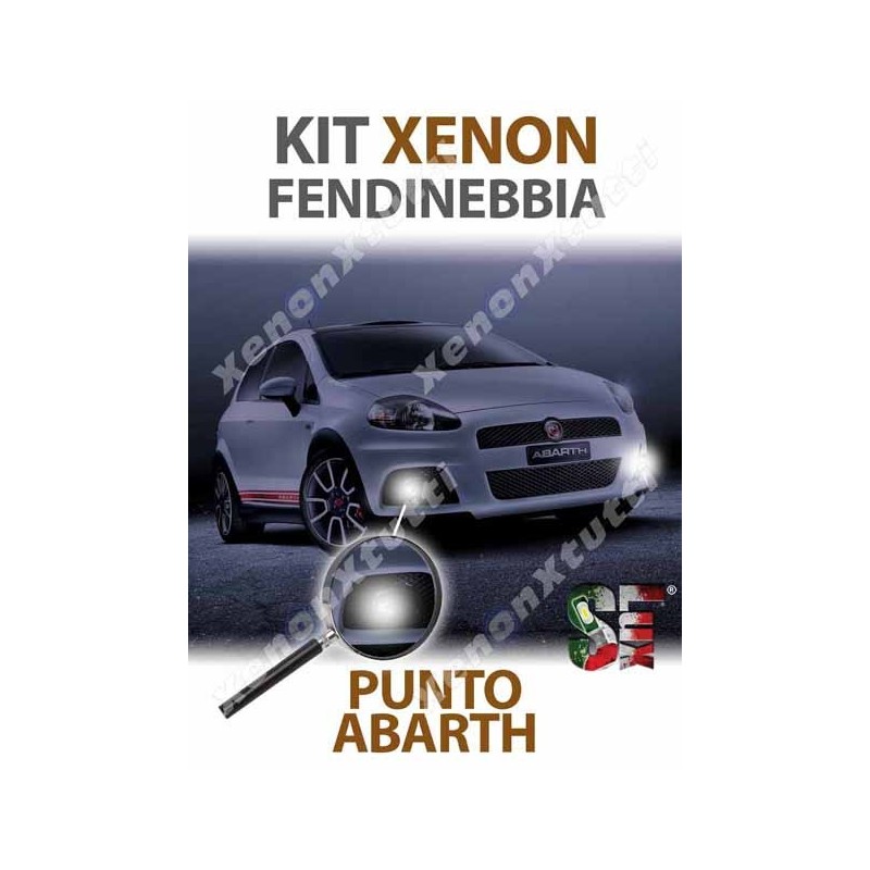 KIT DE FAROS ANTINIEBLA DE XENÓN para ABARTH GRANDE PUNTO serie TOP CANBUS específica