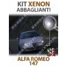 KIT LUZ DE CARRETERA DE XENÓN para ALFA ROMEO 147 serie TOP CANBUS específica