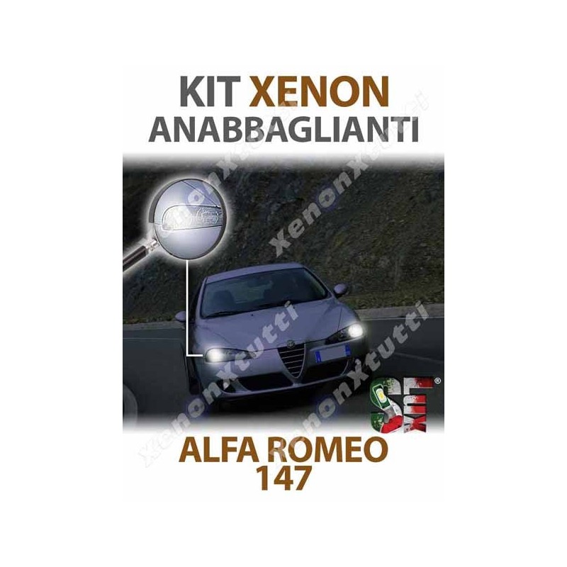 KIT XENON ANABBAGLIANTI per ALFA ROMEO 147 specifico serie TOP CANBUS