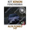 KIT LUCES ANTINIEBLA DE XENÓN para ALFA ROMEO 147 serie TOP CANBUS específica