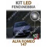 KIT DE LUCES ANTINIEBLA FULL LED para ALFA ROMEO 147 serie TOP CANBUS específica