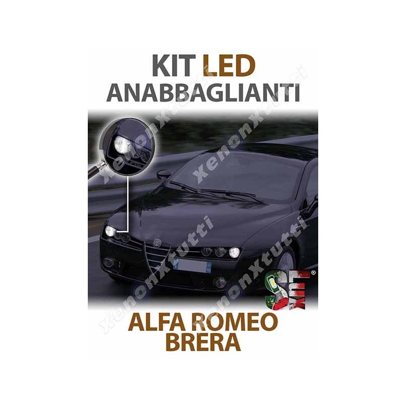 KIT FULL LED ANABBAGLIANTI per ALFA ROMEO BRERA specifico serie TOP CANBUS