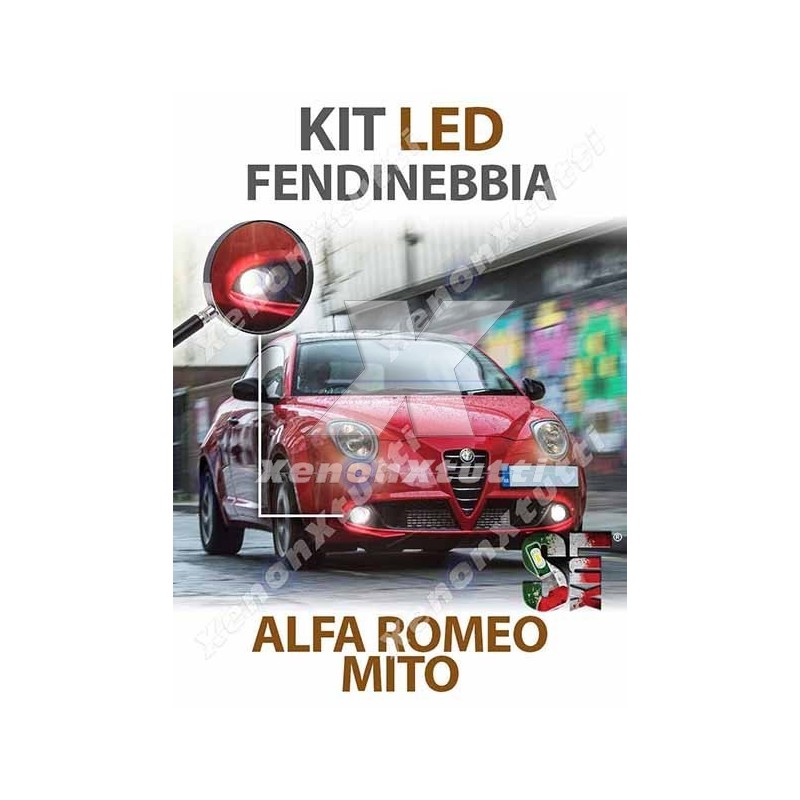 KIT DE LUCES ANTINIEBLA FULL LED para ALFA ROMEO MITO serie TOP CANBUS específica