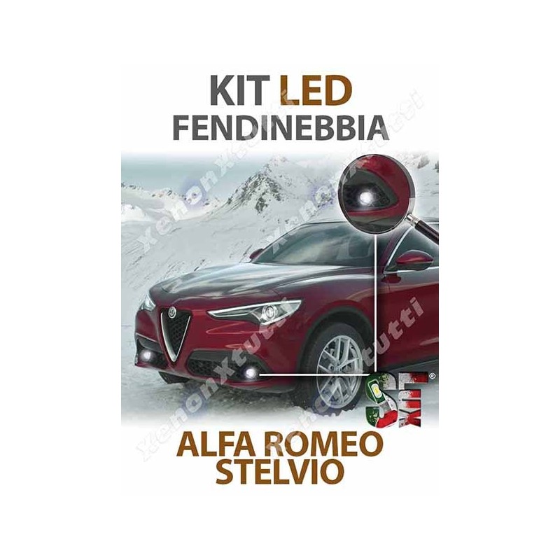 KIT DE LUCES ANTINIEBLA LED COMPLETO para ALFA ROMEO STELVIO