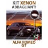 KIT XENON ABBAGLIANTI per ALFA ROMEO GT
