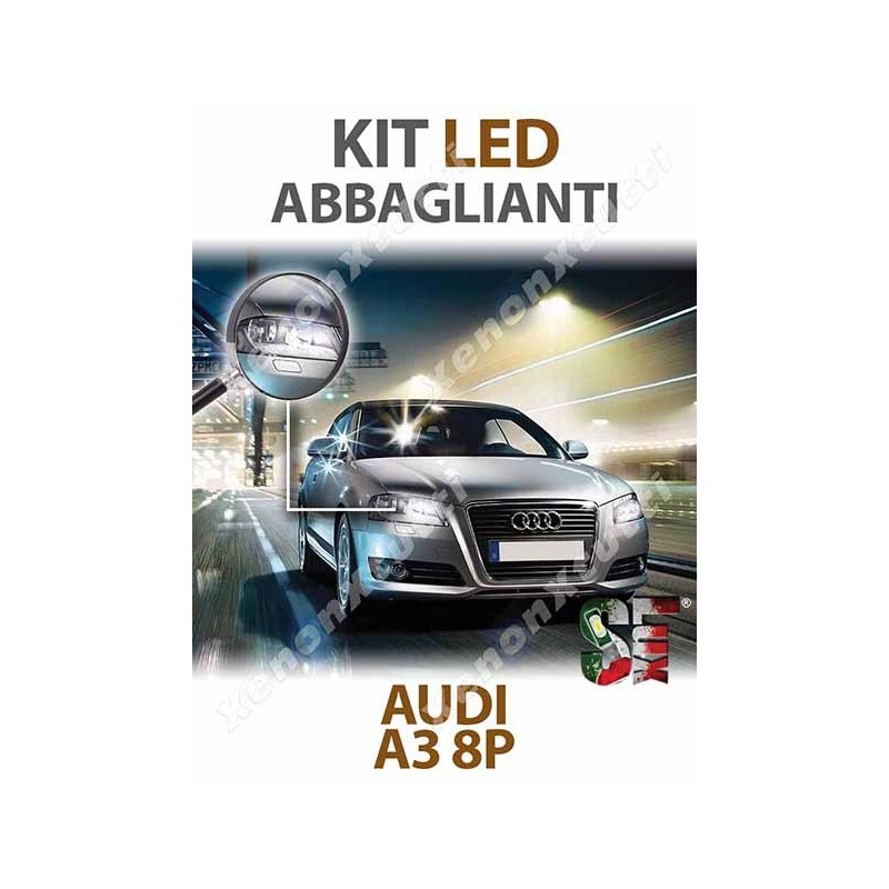 KIT LUCES DE CARRETERA FULL LED AUDI A3 8P 8PA