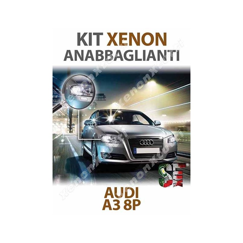 KIT XENÓN LUZ DE CRUCE AUDI A3 8P 8PA