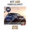 KIT LUCES DE CARRETERA Y DIURNA FULL LED ESPECÍFICAS AUDI A3 8V