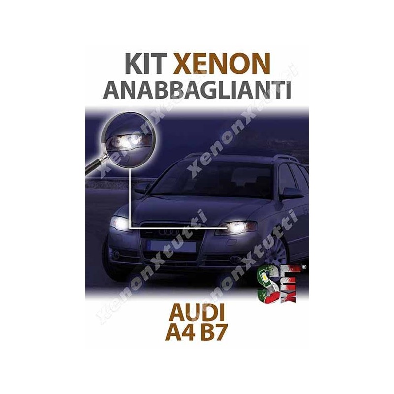 KIT XENON ANABBAGLIANTI AUDI A4 B7