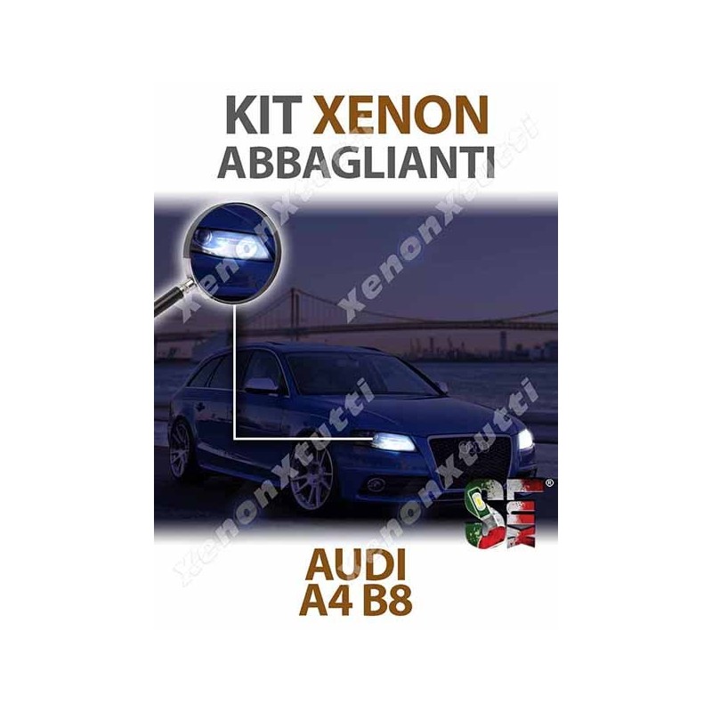KIT XENON ABBAGLIANTI AUDI A4 B8