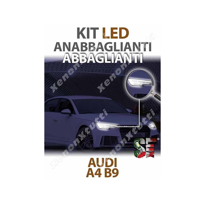 KIT FULL LED ANABBAGLIANTI ABBAGLIANTI per AUDI A4 (B9)