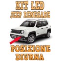 Lampade Led Posizione e Diurna BAY15D - 1157 - P21/5W JEEP Renegade Tecnologia CANBUS