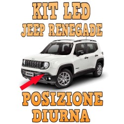 LED POSIZIONE DIURNA jeep renegade