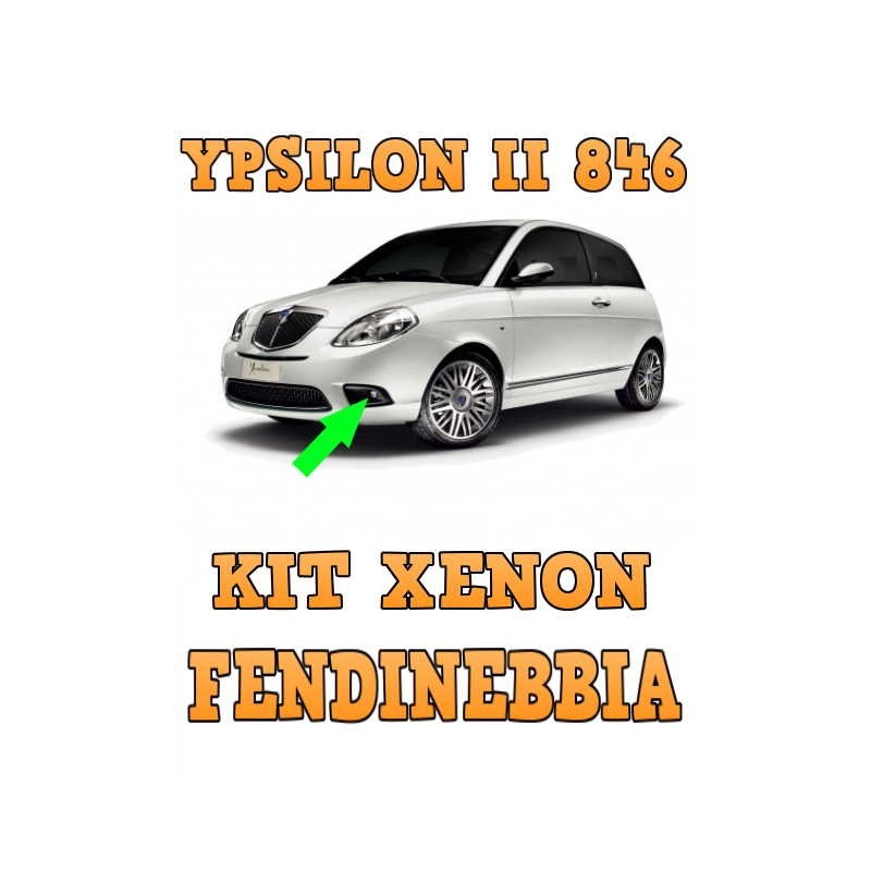 KIT XENON FENDINEBBIA per LANCIA Ypsilon II (846)