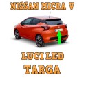 NISSAN Micra V LED LUCI TARGA